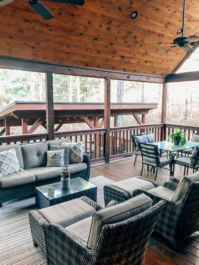 Stone Mountain Lodge 5000Sqft 6 Bed Game Room Pool Table Hot Tub Broken Bow Exterior foto